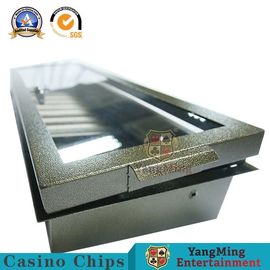 Mua Khay bài xì phé 680 * 210mm 1 Khóa 14g Hộp đựng chip đánh bạc sản xuất trực tuyến