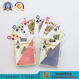 Mua 3.3 Độ dày Thẻ chơi sòng bài Texas Holdem Club / Thẻ chơi Pvc hai màu sản xuất trực tuyến