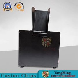 Mua Phụ kiện trò chơi sòng bài chuyên dụng Full Metal Thông minh tự động Cắt thẻ Poker màu đen Máy hủy thẻ hiệu quả màu đen sản xuất trực tuyến