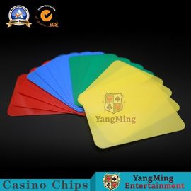 Mua Phụ kiện trò chơi sòng bạc 4 màu Thẻ nhựa đánh bạc Baccarat tùy chỉnh 100% bằng nhựa sản xuất trực tuyến