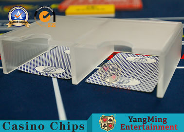 Mua Double - Mở Phụ kiện Bàn Sòng bạc Mờ mờ Mở rộng 1-2 Thẻ chơi bài sản xuất trực tuyến