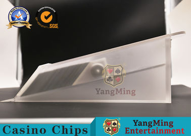 Mua Giày sòng bài 370 * 150 * 100mm / Giày đại lý Poker rõ ràng dành cho Baccarat sản xuất trực tuyến