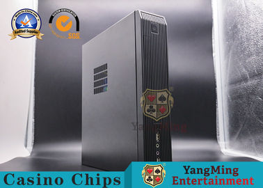 Mua Hệ thống đánh bạc Baccarat kim loại đen Máy chủ máy tính để bàn mini Máy chủ với bộ cung cấp năng lượng khung gầm sản xuất trực tuyến