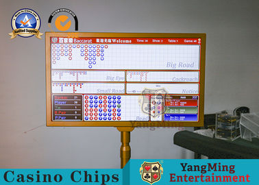 Mua Hệ thống đánh bạc bằng sắt + kim loại Baccarat Hiển thị hai mặt độ nét cao 27 inch sản xuất trực tuyến