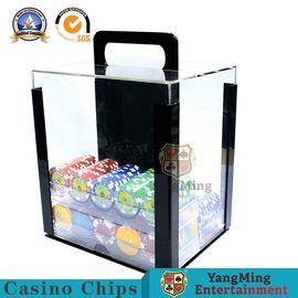 Mua Chip đánh bạc RFID Nhà cung cấp chip Poker di động có khay đựng 1000 chiếc 40mm Sòng bài poker 40mm sản xuất trực tuyến