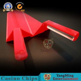 Mua Phụ kiện trò chơi sòng bạc cổ điển Màu đỏ chơi bài xì phé màu bạc cho bàn đánh bạc sản xuất trực tuyến
