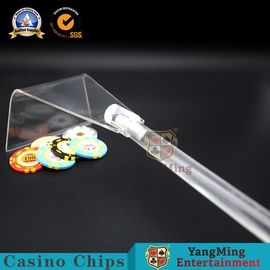 Mua Toàn bộ sòng bạc trong trò chơi Phụ kiện trò chơi Xì phé acrylic Rake / Nhựa tháo gỡ bằng kính sản xuất trực tuyến