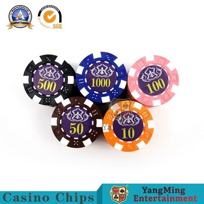 Mua 760 cái Texas Hold 'Em Game Core Chống hàng giả Chip Tiền tệ Mỹ ABS Clay Poker Fancy Chip Set Factory Set Spot sản xuất trực tuyến