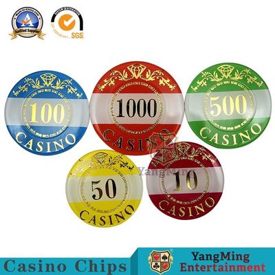Mua 760Pcs Bộ chip acrylic Texas Black Jack Bronzing Chip Tiền tệ chống hàng giả Chip nhựa hỗ trợ tùy chỉnh sản xuất trực tuyến