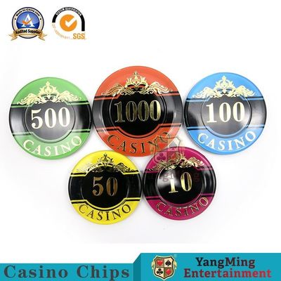 Mua Bộ chip acrylic pha lê 50mm Texas Hold 'Em chip nhựa dập nóng sản xuất trực tuyến
