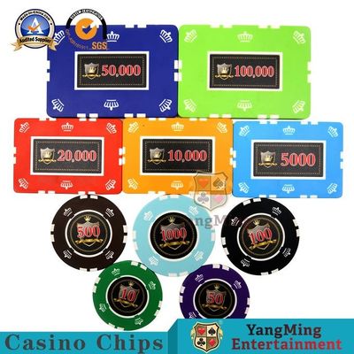 Mua 25g 760 chiếc Miếng dán mờ bằng đất sét Bộ chip sòng bạc Poker sản xuất trực tuyến