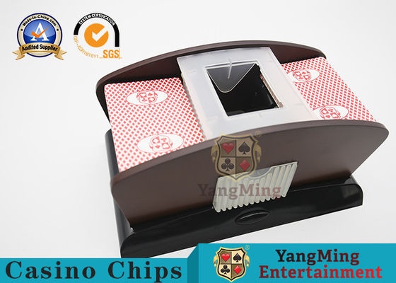 Mua Gỗ Màu Nhựa 2 cặp Bài Poker Shuffler Silent Trò chơi trên bàn Baccarat Texas sản xuất trực tuyến