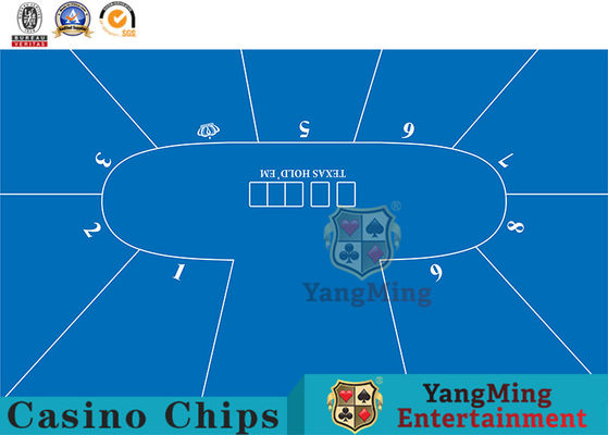 Mua Texas Oval Poker 9-Bit Trò chơi giải trí Chuyên nghiệp Khăn trải bàn không thấm nước Thẻ trò chơi Thiết kế nhà sản xuất Khăn trải bàn sản xuất trực tuyến