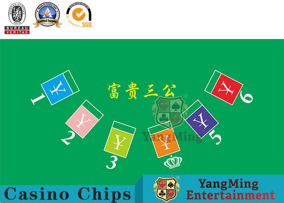 Mua Club Three Public Wealth Poker Table Khăn trải bàn Trò chơi Baccarat Niuniu sản xuất trực tuyến