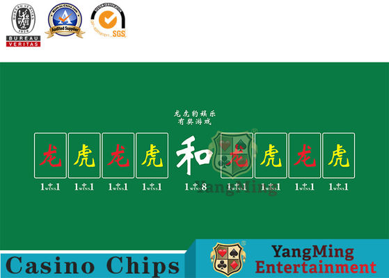 Mua Bang Poker Dragon Tiger Leopard Casino Bố trí Bàn ăn Khăn trải bàn không thấm nước sản xuất trực tuyến