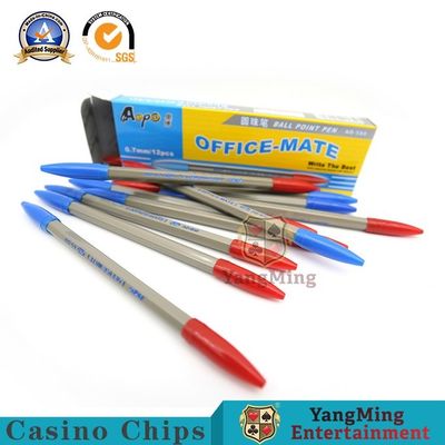 Mua Trò chơi Baccarat Hệ thống hiển thị điện tử Bàn poker bút màu đỏ và xanh sản xuất trực tuyến
