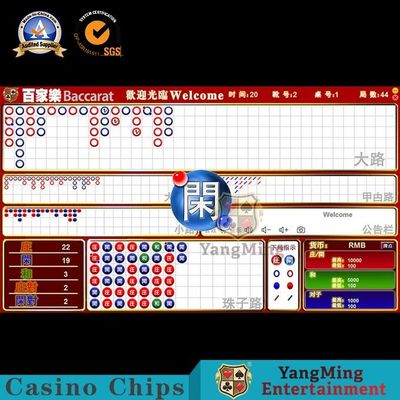 Mua Phần mềm điện tử Hệ thống đánh bạc Baccarat có thể thay đổi nền sản xuất trực tuyến