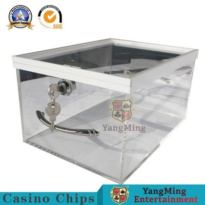 Mua Phụ kiện trò chơi Casino Acrylic trong suốt với ngăn kéo khóa sản xuất trực tuyến