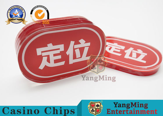 Mua Định vị Phụ kiện bàn chơi bài xì phé Casino Acrylic trong suốt sản xuất trực tuyến