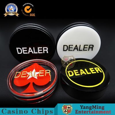 Mua Cao trong suốt acrylic màu đỏ khắc hình trái tim đại lý nút mã thẻ Texas Hold 'Em Trò chơi chuyên nghiệp Định vị vòng sản xuất trực tuyến