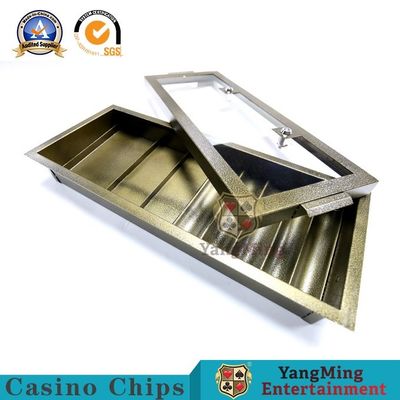 Mua Mạ điện đồng thau màu kim loại Khay đựng kính một lớp sản xuất trực tuyến
