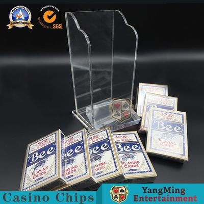 Mua Hộp đựng thẻ bài poker acrylic dày trong suốt đầy đủ gồm 8 cặp giá đỡ trên bàn sản xuất trực tuyến