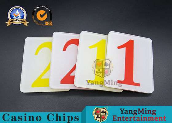 Mua Độ dày 8mm Phụ kiện trò chơi sòng bạc Số 1.2 Tấm bìa kết hợp sản xuất trực tuyến