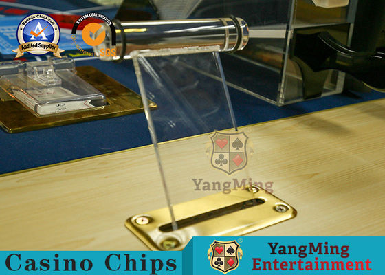 Mua Đồng xu Vận hành Hộp đựng tiền bằng kim loại acrylic 70mm Bồn nước Chèn Bảng Poker sản xuất trực tuyến