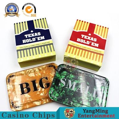 Mua Phụ kiện trò chơi sòng bạc tùy chỉnh Ngân hàng vuông Acrylic Thẻ người mù sản xuất trực tuyến
