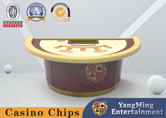 Mua Bảng MDF Trò chơi Xì dách Xì dách Bàn cờ Bàn bán nguyệt Hình tròn Chân tròn sản xuất trực tuyến