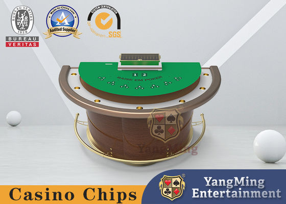 Mua Bàn chơi xì dách 7 lá hình bán nguyệt với khăn trải bàn chống cháy sản xuất trực tuyến