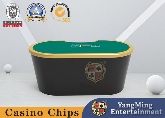 Mua Câu lạc bộ tư nhân Bàn chơi bài bạc bằng da PU hình bầu dục với bảng chống cháy sản xuất trực tuyến