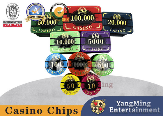 Mua 45mm Trò chơi Texas Jackpot Bộ chip poker Casino cá nhân hóa acrylic sản xuất trực tuyến