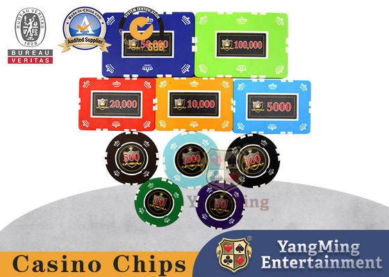 Mua Bộ chip đánh bạc chuyên nghiệp bằng đất sét 49mm sản xuất trực tuyến