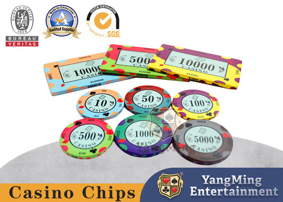 Mua Tròn 10g Con chip Poker đất sét Cá nhân hóa Đường kính 43mm sản xuất trực tuyến