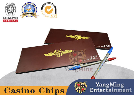 Mua 50 tờ mỗi cuốn sách Casino Club Giải trí Thẻ điểm Baccarat sản xuất trực tuyến