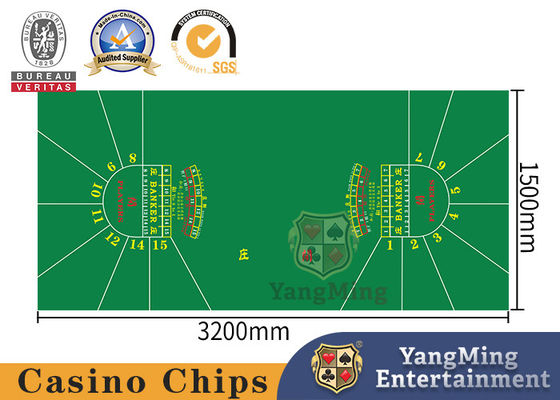 Mua SGS 15 Người chơi Baccarat Felt Poker Khăn trải bàn sản xuất trực tuyến