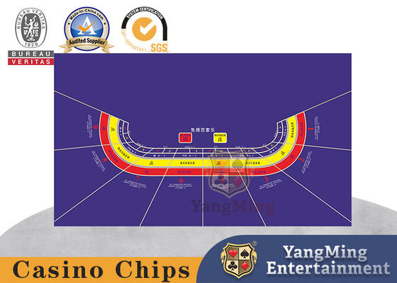 Mua 8 Người chơi Baccarat Casino chống nước Bố cục không rửa sản xuất trực tuyến