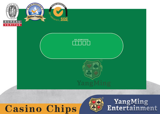 Mua Hình bầu dục In không lời Esign Custom Texas Holdem Poker Felt Casino Khăn trải bàn sản xuất trực tuyến