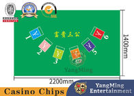 Baccarat Texas Hold'Em Club San Gong Casino Table Layout