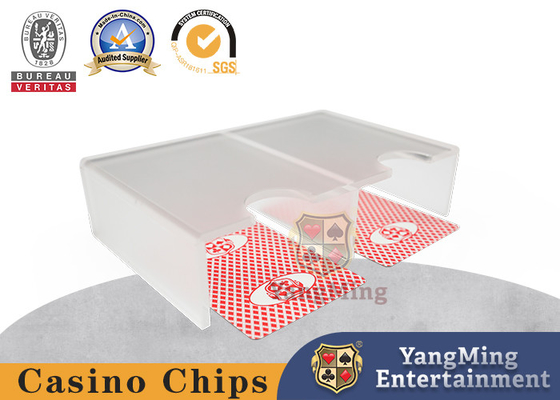 Mua Nửa trong suốt Acrylic Giá đỡ thẻ chơi cờ bạc trong suốt Dày mờ sản xuất trực tuyến