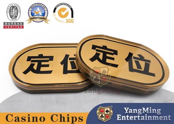 Mua Nút đại lý thẻ định vị Baccarat Texas Golden Acrylic cho Niuniu sản xuất trực tuyến