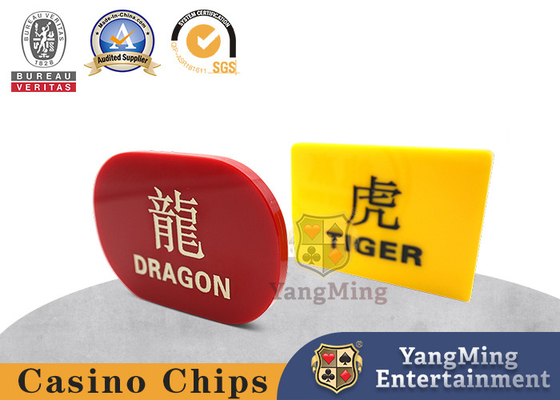 Mua Tùy chỉnh Mini Acrylic Khắc Bảng Baccarat Poker Blackjack Marker BV Chứng nhận sản xuất trực tuyến
