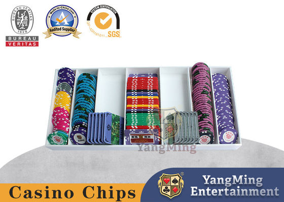Baccarat White Plastic Plate Casino Poker Table Game Acrylic Chip Coin Box (Trò chơi trên bàn bạc)