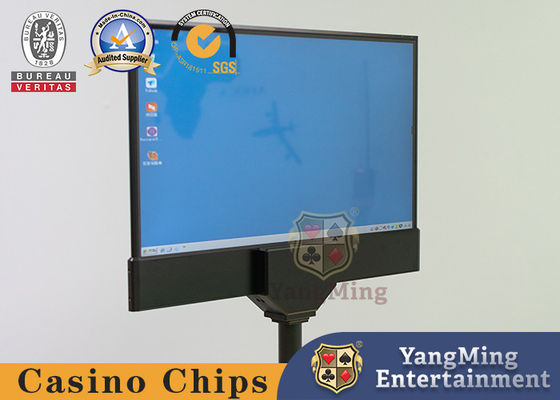 Phụ kiện trò chơi màn hình LCD toàn màu đen Màn hình hệ thống Baccarat hai mặt 27 inch