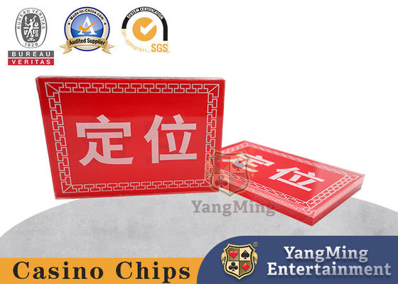 Acrylic Square Thẻ định vị Red Bull Thẻ định vị trò chơi Poker Casino