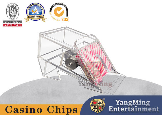 Máy trộn bài poker acrylic mới và hệ thống baccarat dây giày
