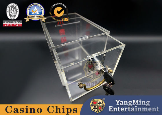 Acrylic Tip Box Design Casino 8 Deck Dealer Nhà sản xuất Thickening Customization