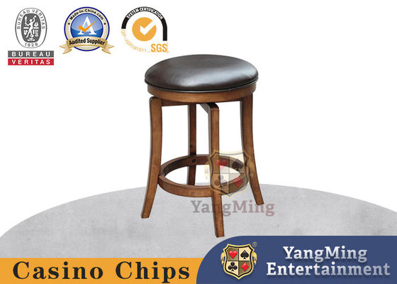 Nhà sản xuất tùy chỉnh nhập khẩu gỗ rắn xoay ghế ăn bar ghế câu lạc bộ poker
