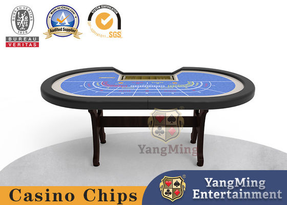 Bàn chơi bài Baccarat gấp chữ H 8 người Bàn Baccarat có thể được tùy chỉnh mới